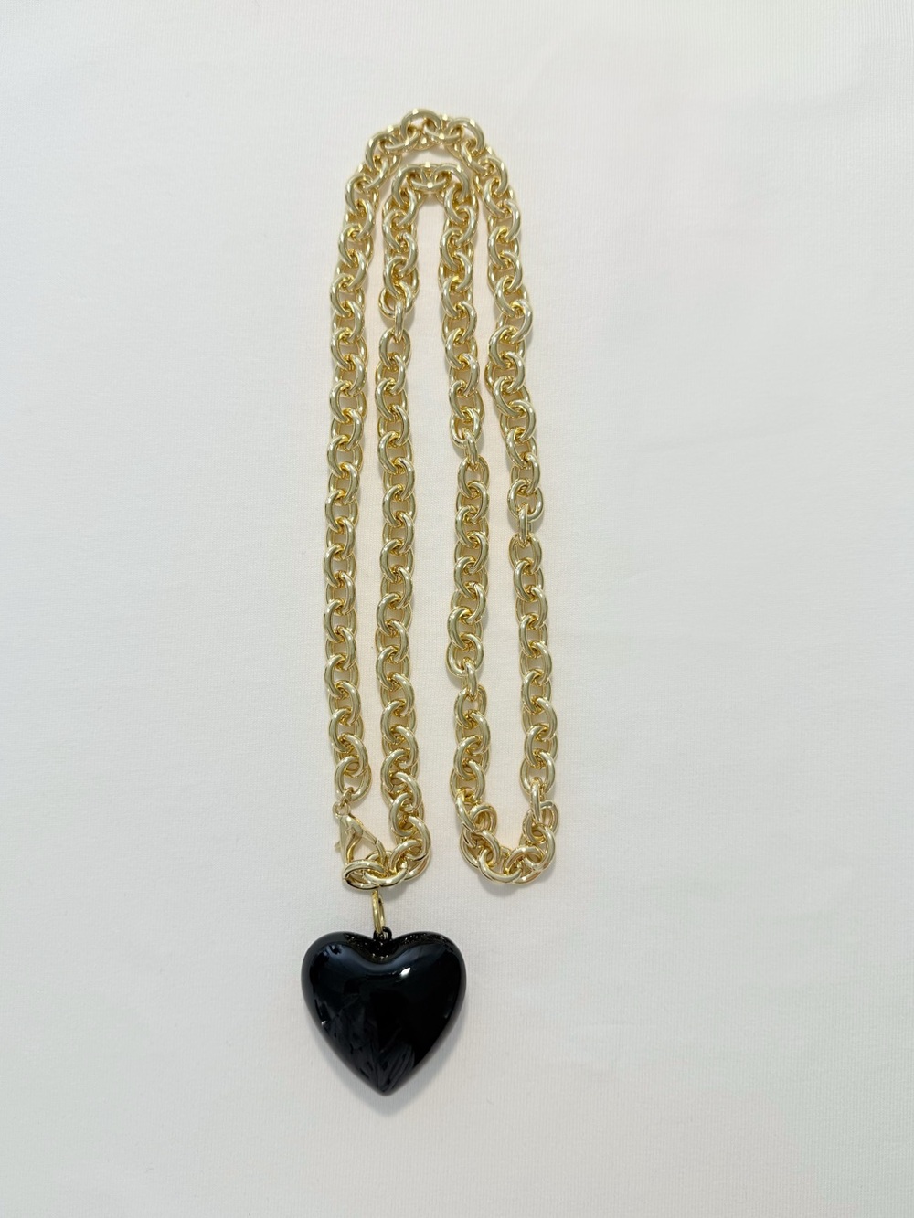 NWOT Roxanne Assoulin The Big Puffy Heart Charm
Necklace - Picture 2 of 4